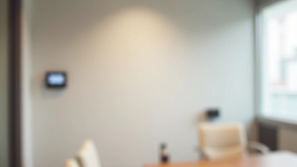 Meeting room featuring climate control, proper ventilation system, comfortable temperature management, and air quality features